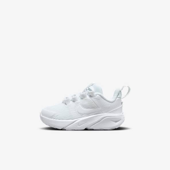 Baby girl white nike shoes online